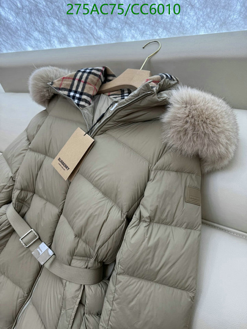 Down jacket Women-Burberry Code: CC6010 $: 275USD