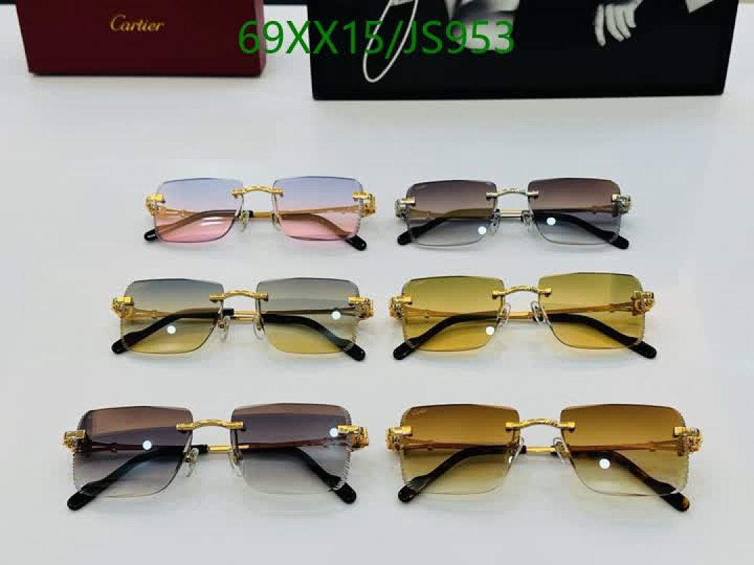 Glasses-Cartier Code: JS953 $: 69USD