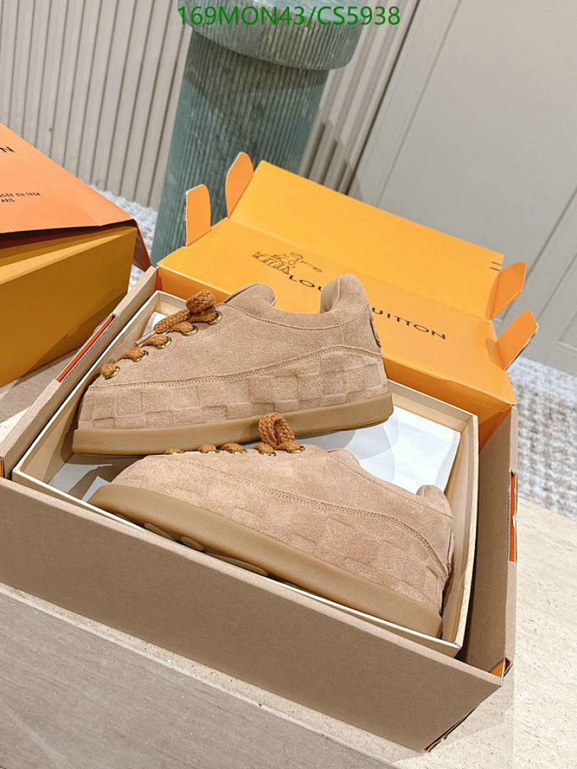 Luxury Shoes-LV Code: CS5938 $: 219.7USD