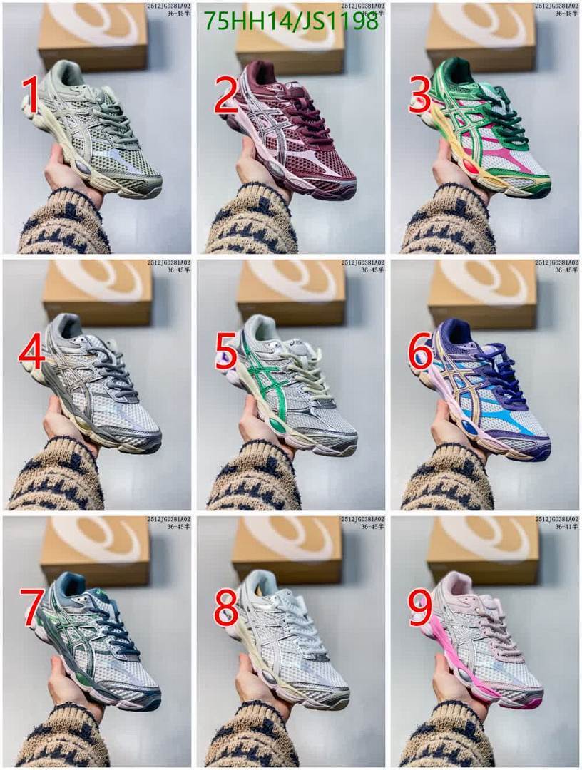 Women Shoes-Asics Code: JS1198 $: 75USD