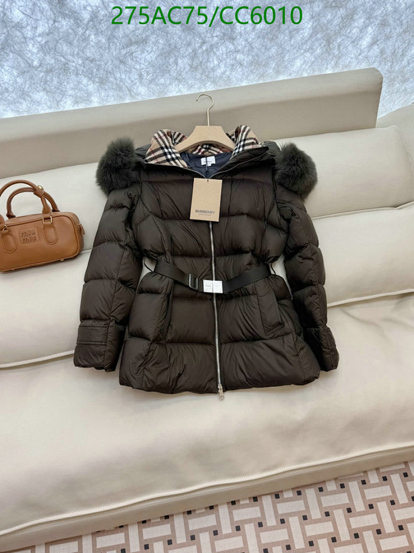 Down jacket Women-Burberry Code: CC6010 $: 275USD