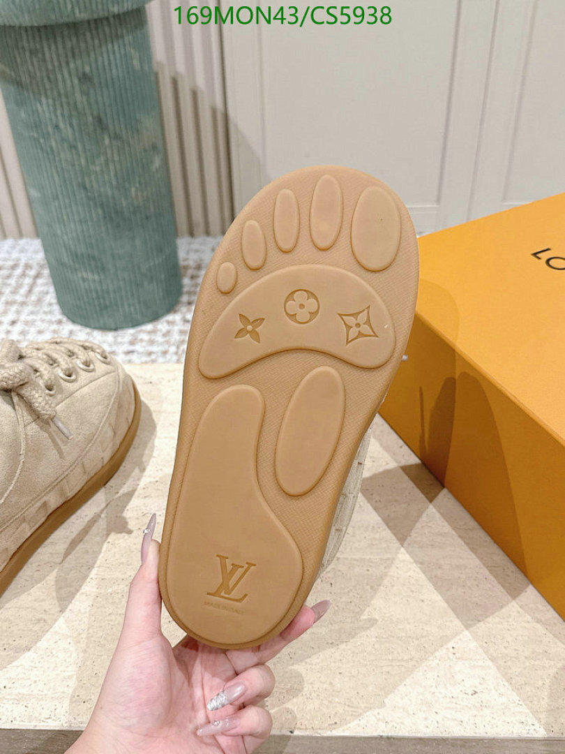 Luxury Shoes-LV Code: CS5938 $: 219.7USD