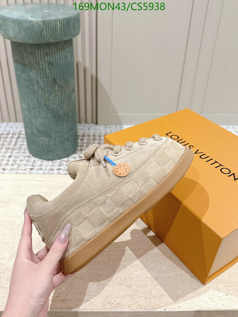 Luxury Shoes-LV Code: CS5938 $: 219.7USD