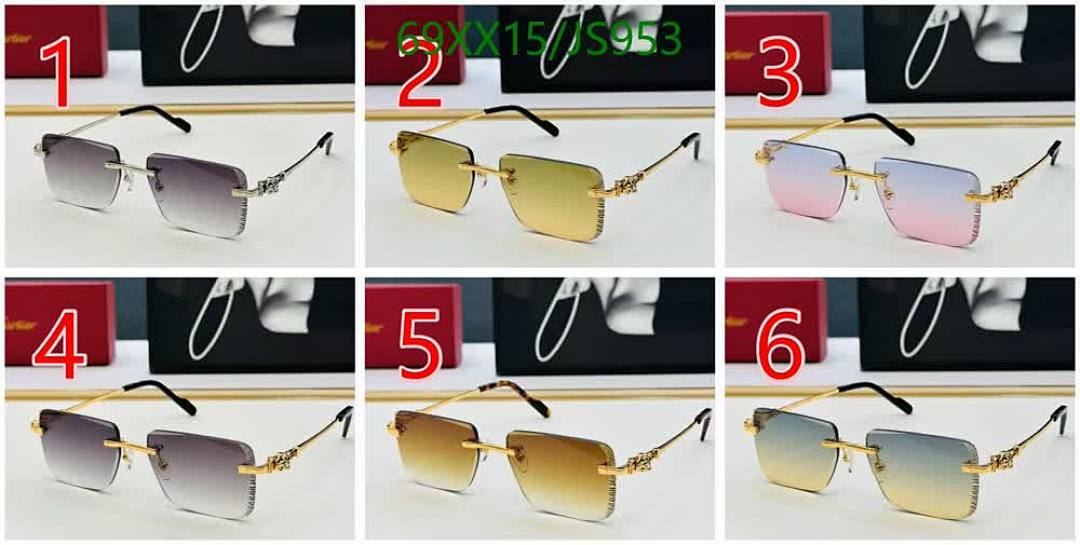 Glasses-Cartier Code: JS953 $: 69USD