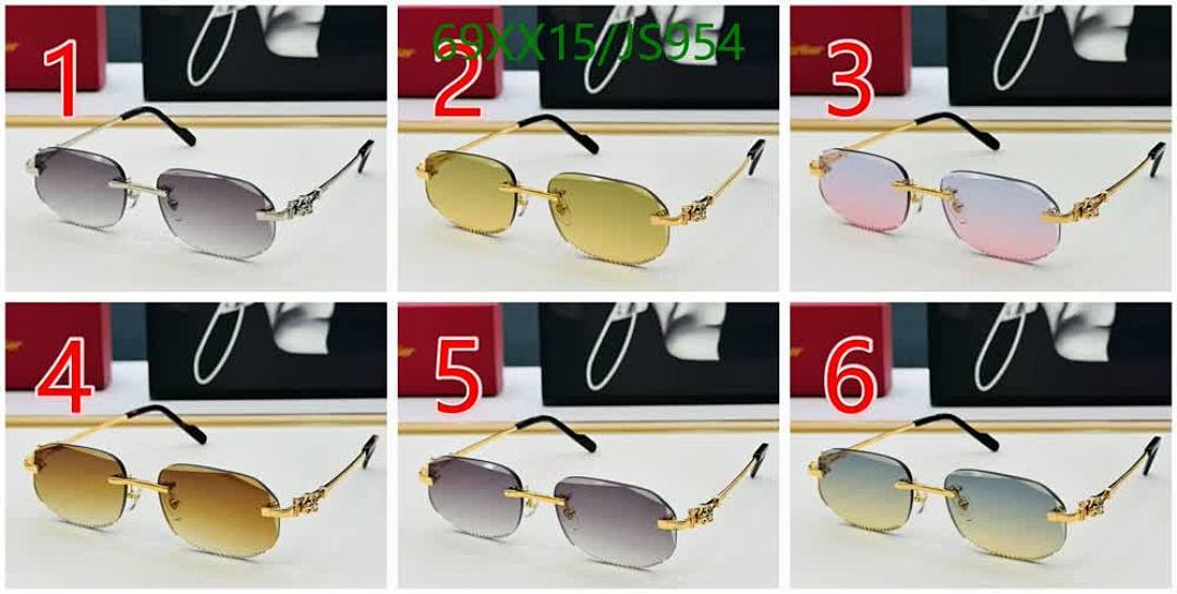 Glasses-Cartier Code: JS954 $: 69USD