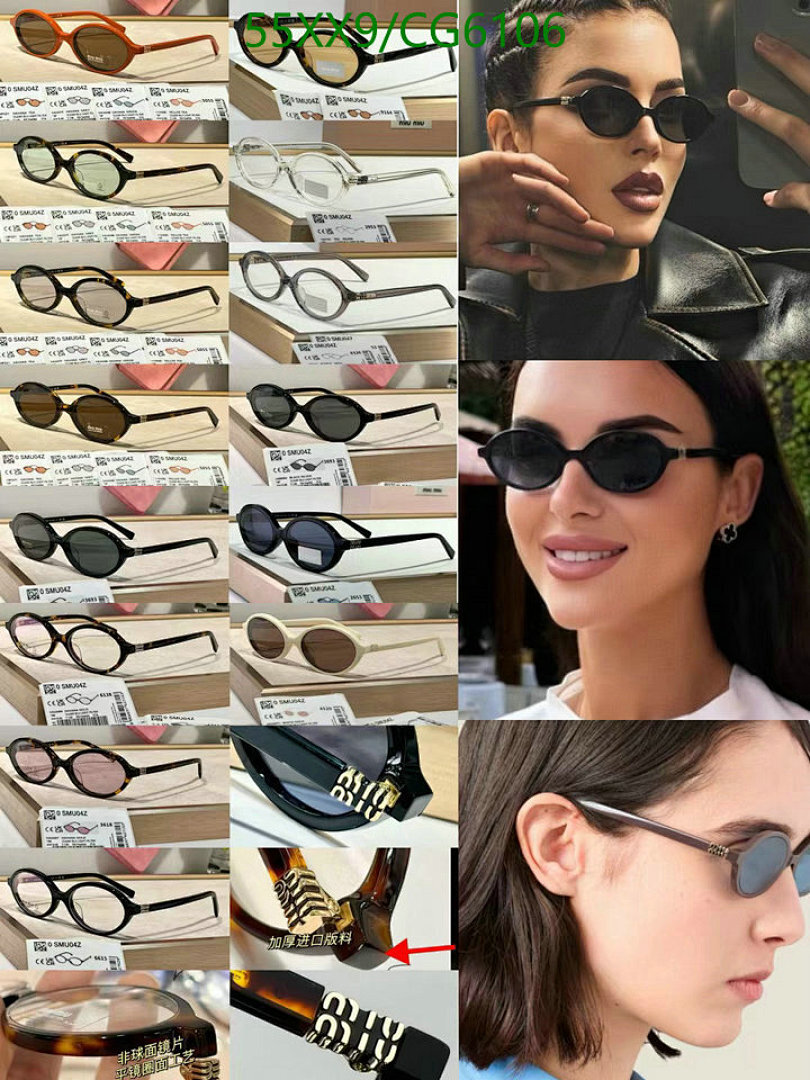 Glasses-MiuMiu Code: CG6106 $: 55USD
