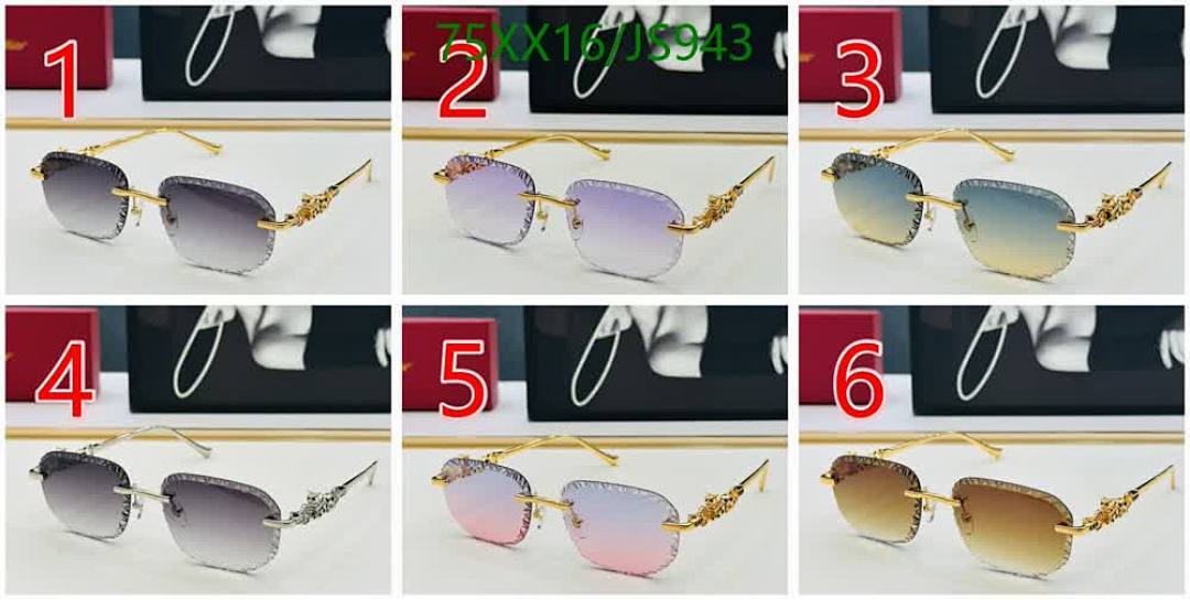 Glasses-Cartier Code: JS943 $: 75USD