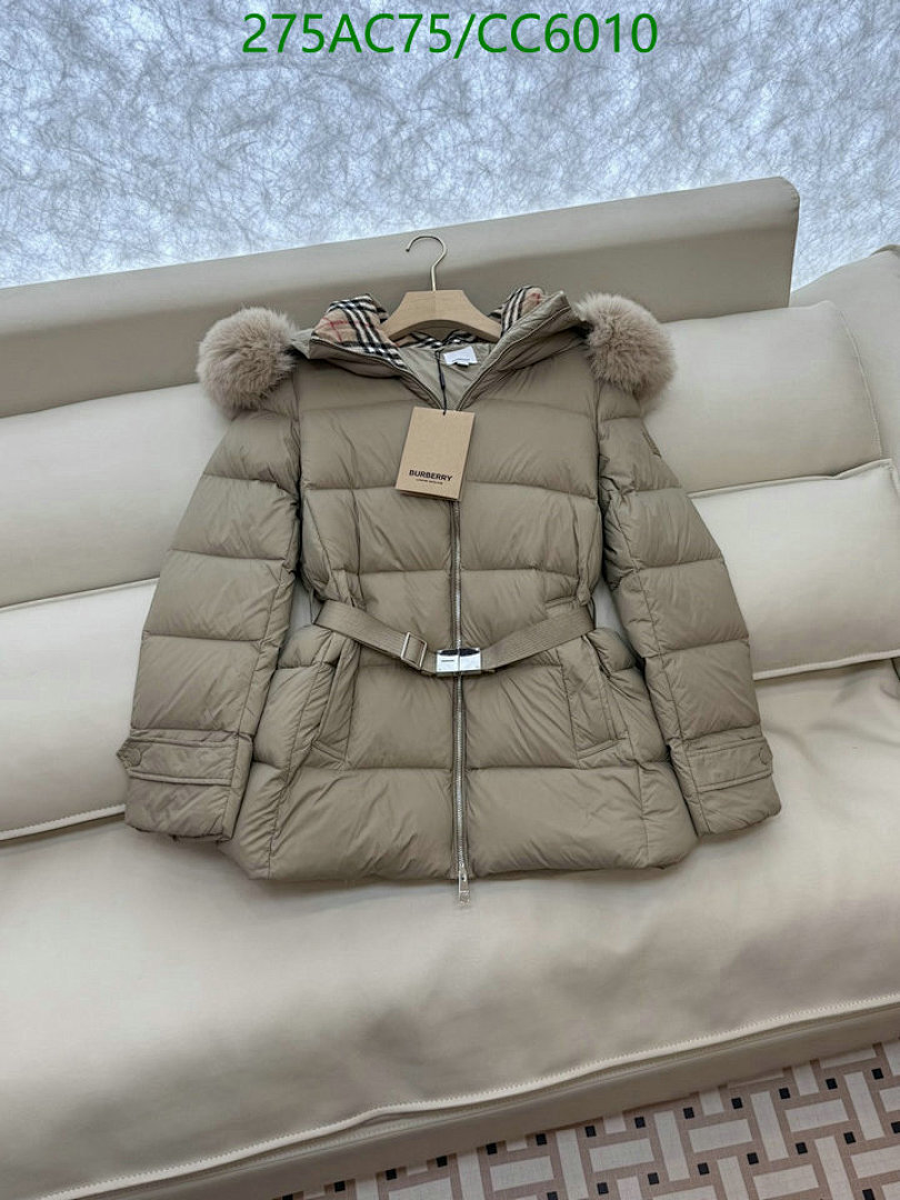 Down jacket Women-Burberry Code: CC6010 $: 275USD