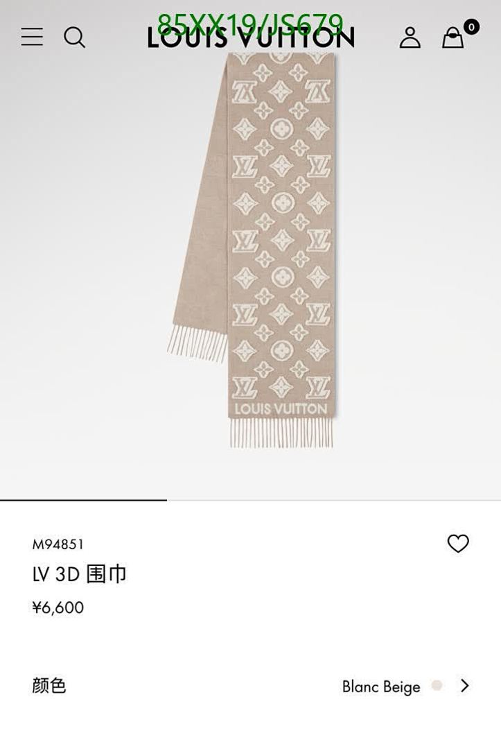 Scarf-LV Code: JS679 $: 85USD