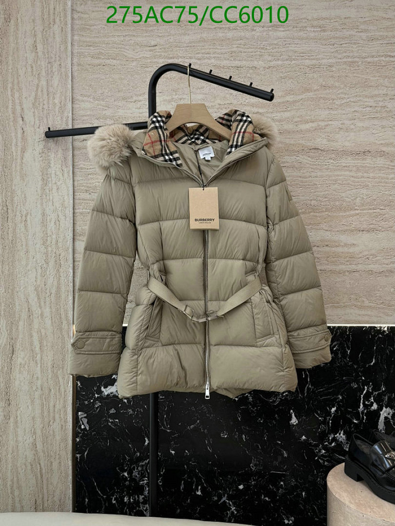 Down jacket Women-Burberry Code: CC6010 $: 275USD