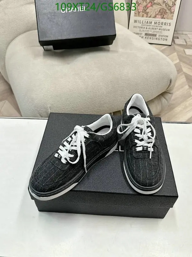 Luxury Shoes-Chanel Code: GS6833 $: 162.5USD