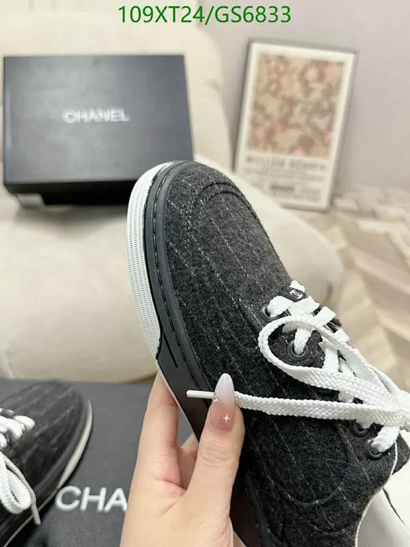 Luxury Shoes-Chanel Code: GS6833 $: 162.5USD