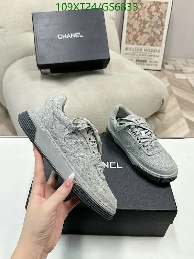 Luxury Shoes-Chanel Code: GS6833 $: 162.5USD