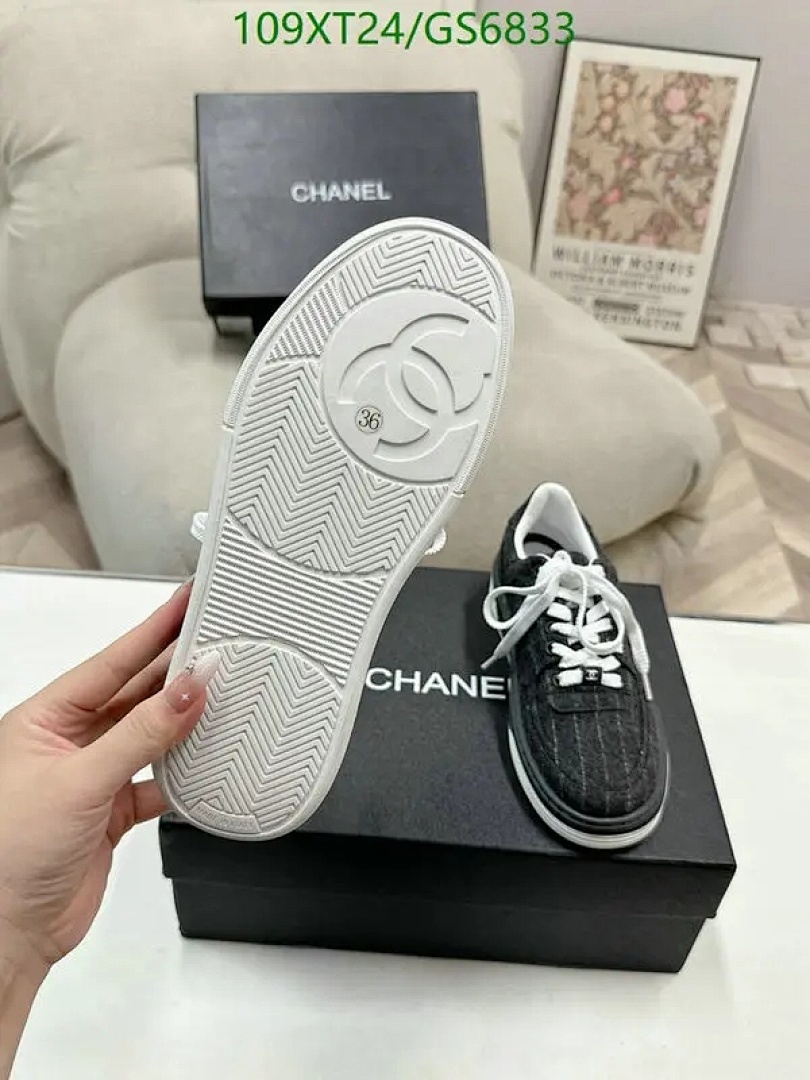 Luxury Shoes-Chanel Code: GS6833 $: 162.5USD