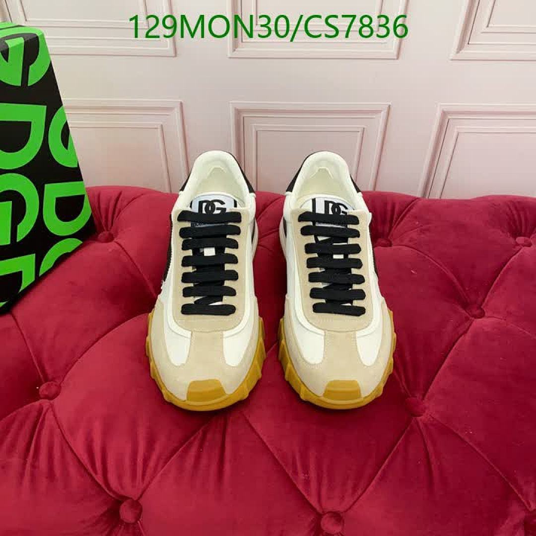 Luxury Shoes-D&G Code: CS7836 $: 167.7USD