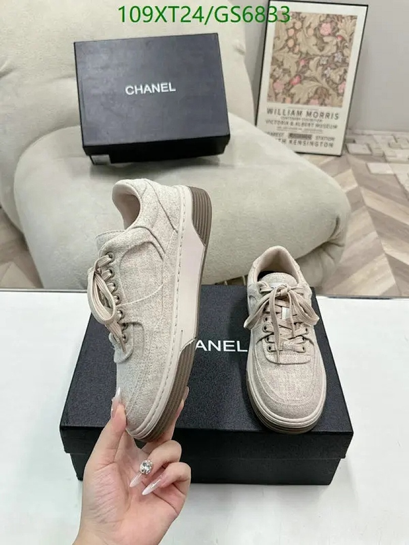 Luxury Shoes-Chanel Code: GS6833 $: 162.5USD