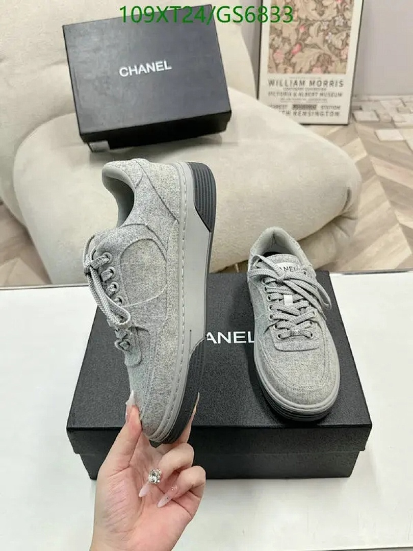 Luxury Shoes-Chanel Code: GS6833 $: 162.5USD