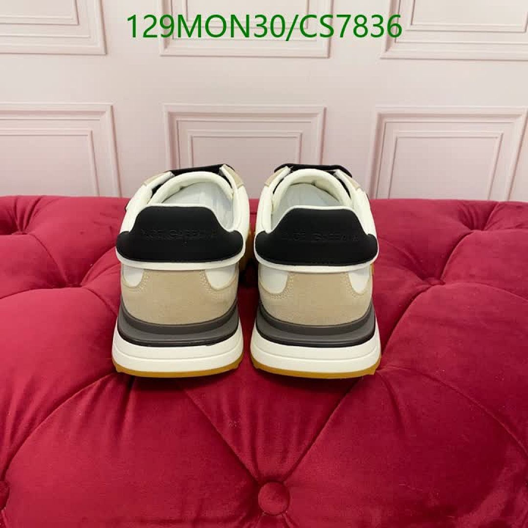 Luxury Shoes-D&G Code: CS7836 $: 167.7USD