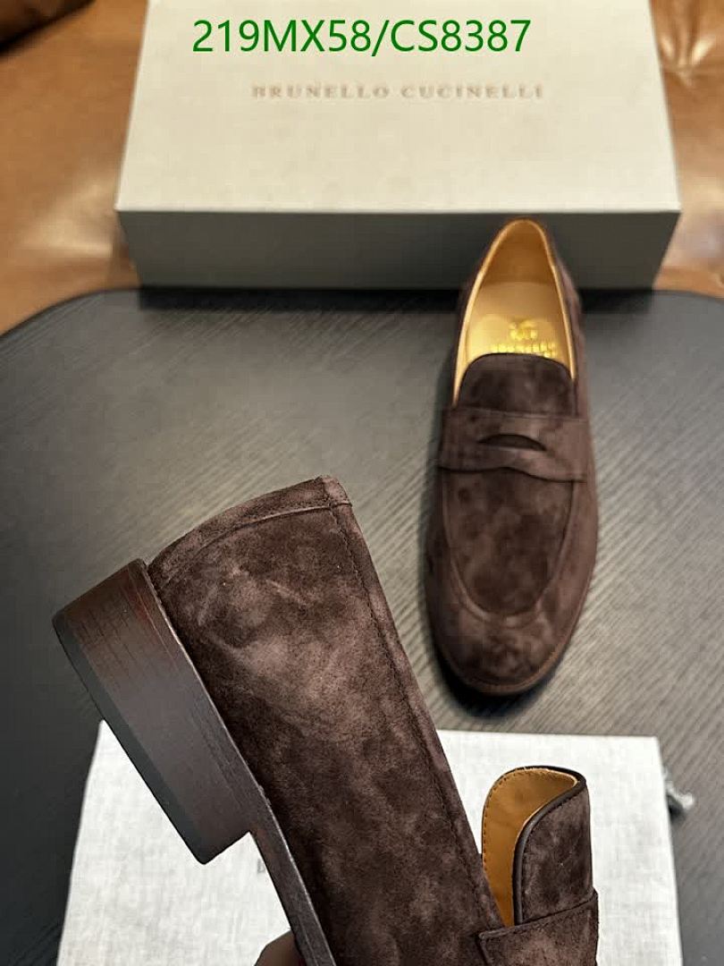 Luxury Shoes-Brunello Cucinelli Code: CS8387 $: 284.7USD