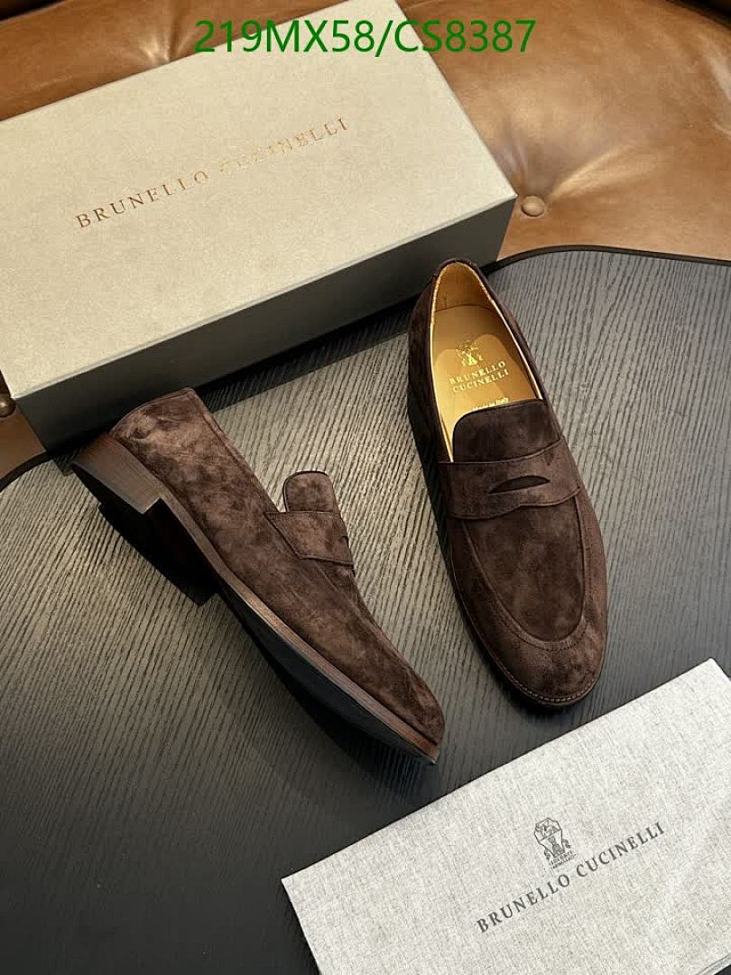 Luxury Shoes-Brunello Cucinelli Code: CS8387 $: 284.7USD