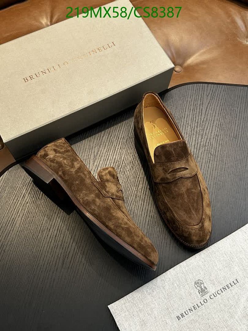 Luxury Shoes-Brunello Cucinelli Code: CS8387 $: 284.7USD