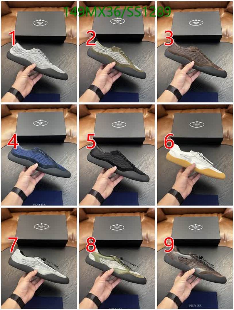 Luxury Shoes-Prada Code: SS1289 $: 193.7USD
