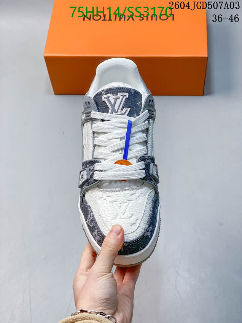 Luxury Shoes-LV Code: SS3170 $: 97.5USD