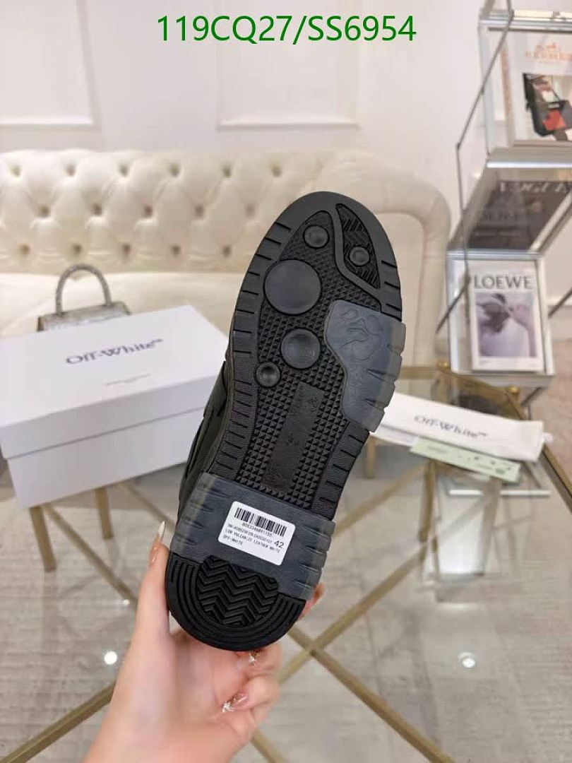 Luxury Shoes-Off-White Code: SS6954 $: 154.7USD