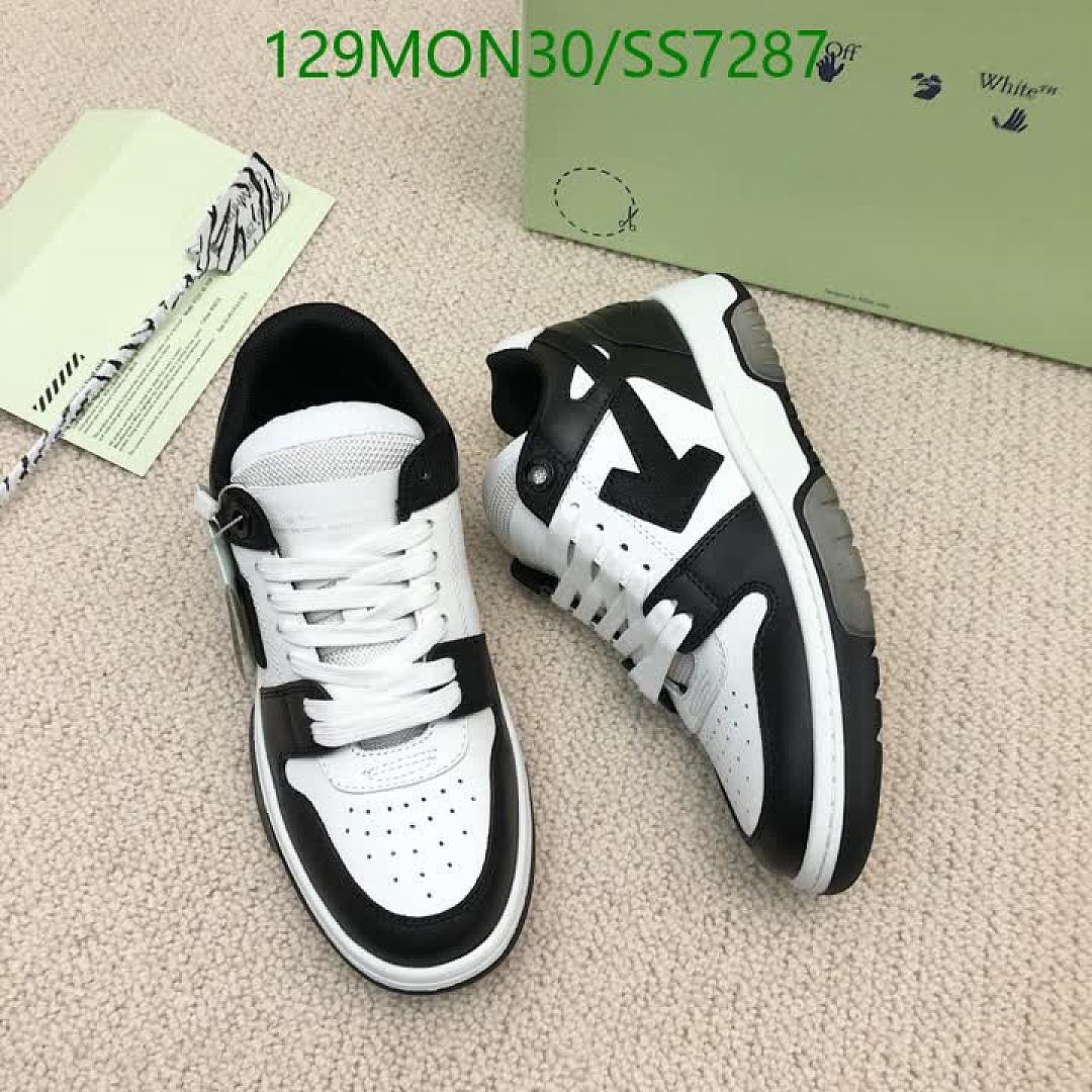 Luxury Shoes-Off-White Code: SS7287 $: 167.7USD