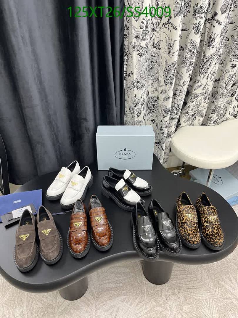 Luxury Shoes-Prada Code: SS4009 $: 162.5USD