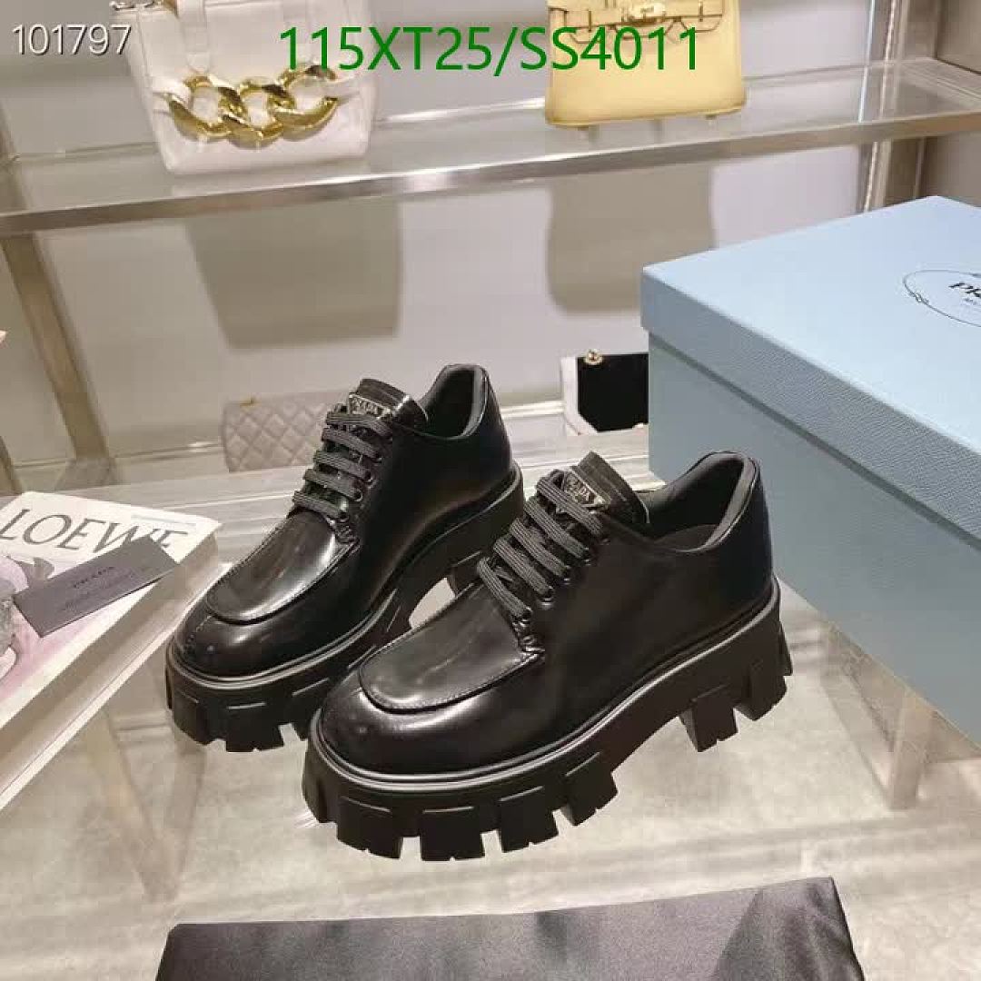 Luxury Shoes-Prada Code: SS4011 $: 149.5USD