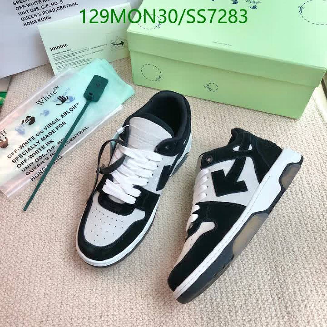 Luxury Shoes-Off-White Code: SS7283 $: 167.7USD