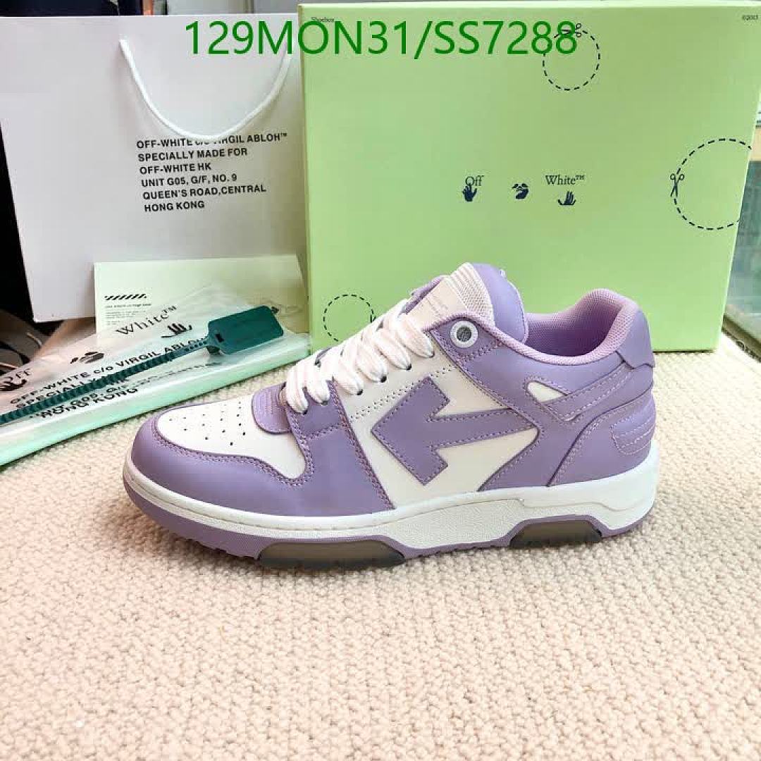 Luxury Shoes-Off-White Code: SS7288 $: 167.7USD