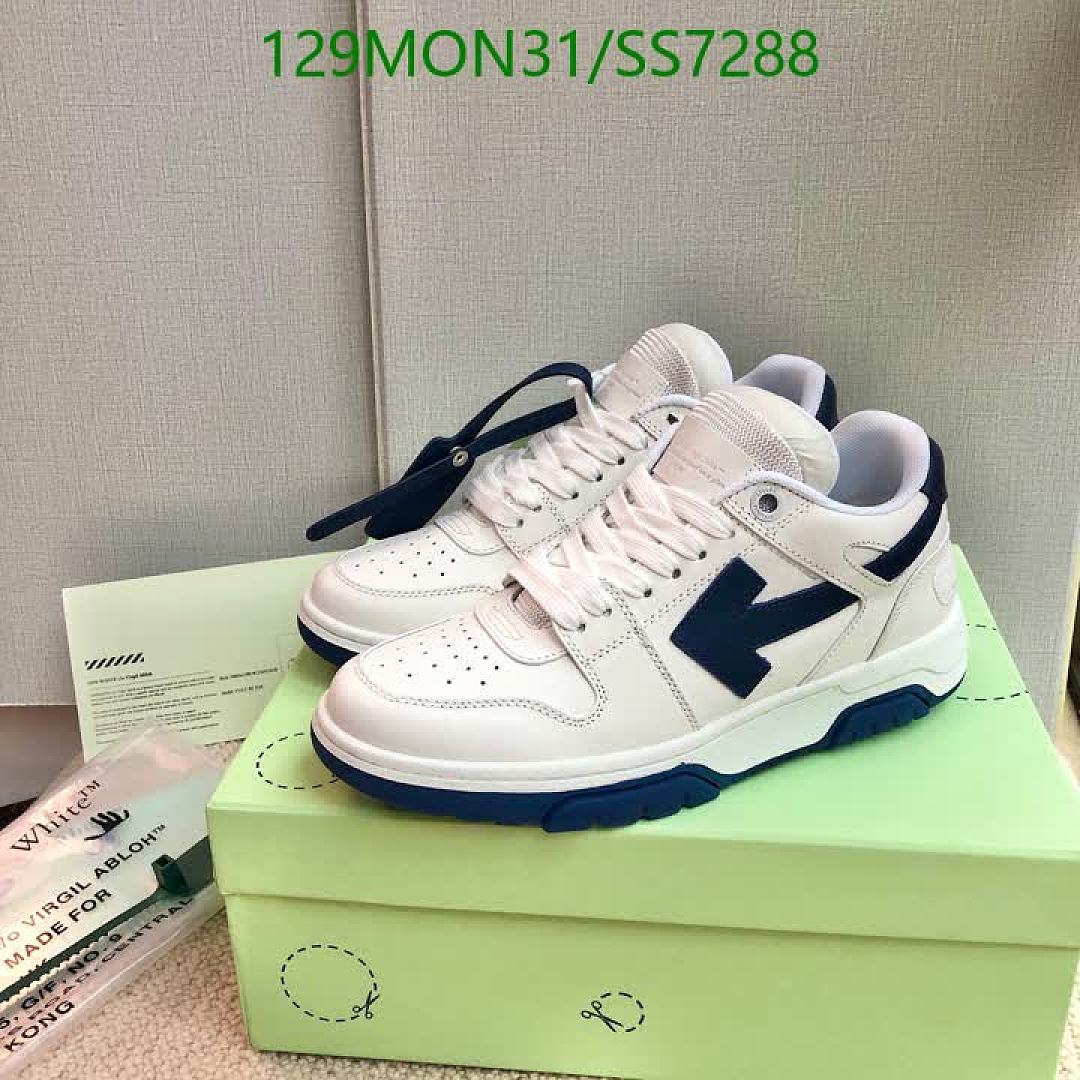Luxury Shoes-Off-White Code: SS7288 $: 167.7USD