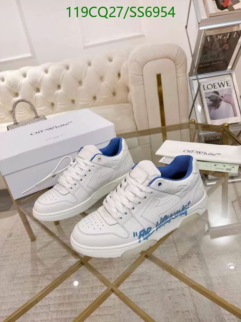 Luxury Shoes-Off-White Code: SS6954 $: 154.7USD