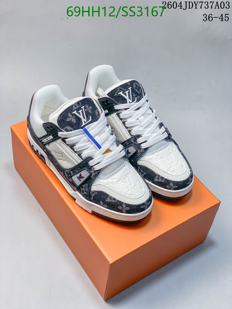 Luxury Shoes-LV Code: SS3167 $: 89.7USD