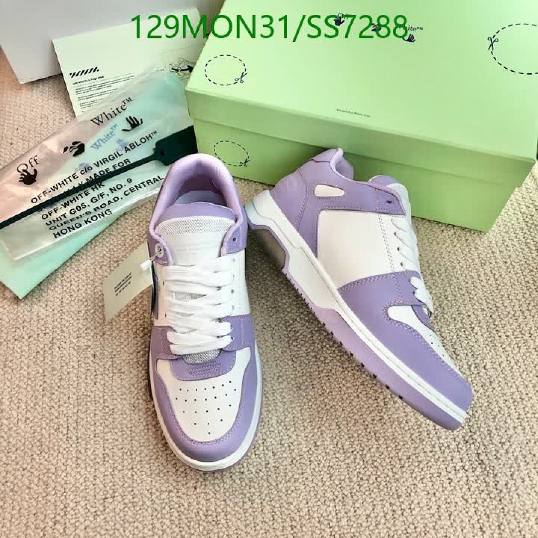 Luxury Shoes-Off-White Code: SS7288 $: 167.7USD