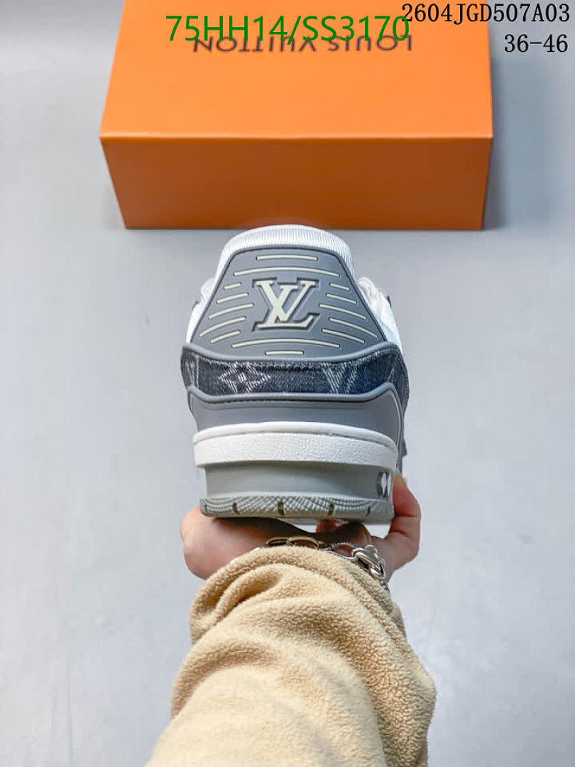Luxury Shoes-LV Code: SS3170 $: 97.5USD