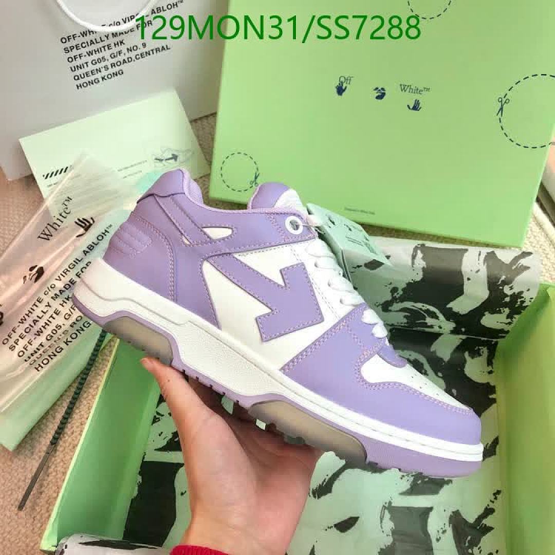 Luxury Shoes-Off-White Code: SS7288 $: 167.7USD
