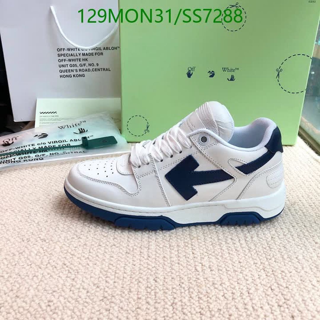 Luxury Shoes-Off-White Code: SS7288 $: 167.7USD