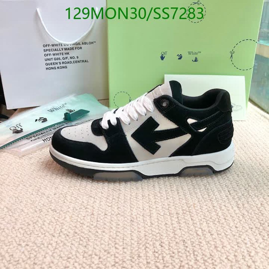 Luxury Shoes-Off-White Code: SS7283 $: 167.7USD