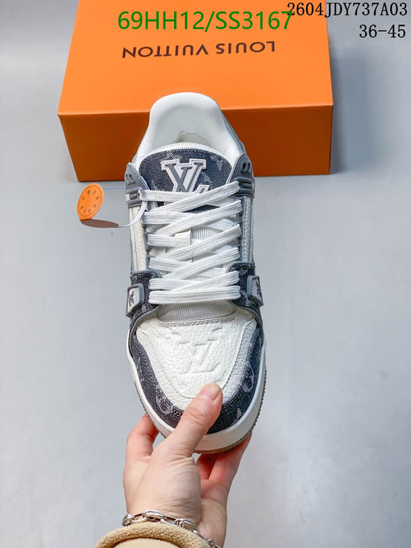 Luxury Shoes-LV Code: SS3167 $: 89.7USD