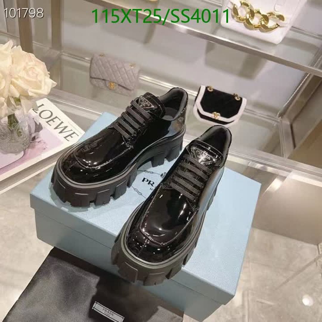 Luxury Shoes-Prada Code: SS4011 $: 149.5USD