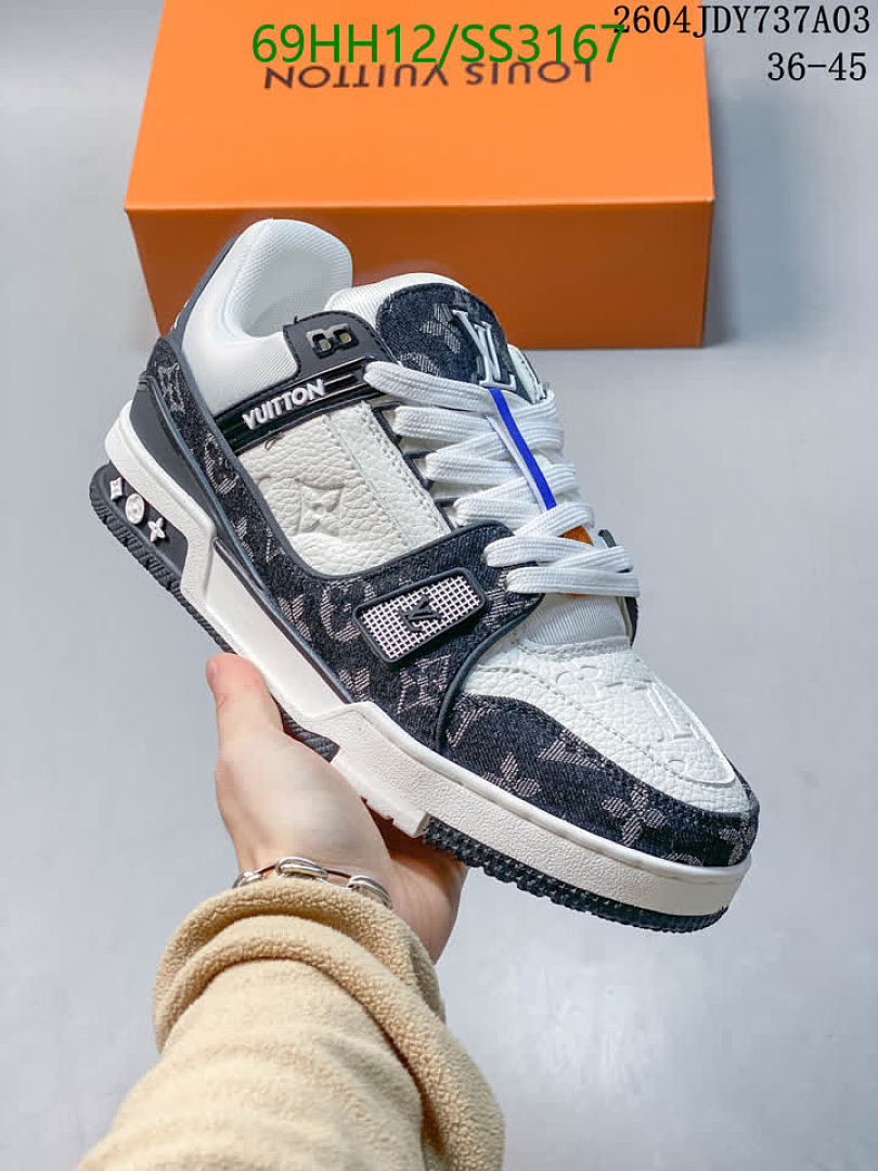 Luxury Shoes-LV Code: SS3167 $: 89.7USD