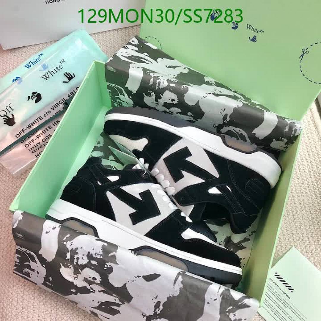 Luxury Shoes-Off-White Code: SS7283 $: 167.7USD