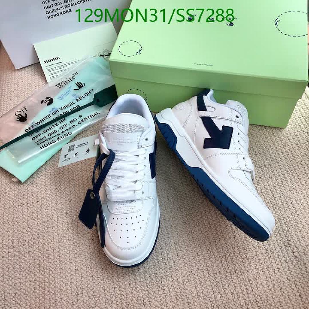 Luxury Shoes-Off-White Code: SS7288 $: 167.7USD
