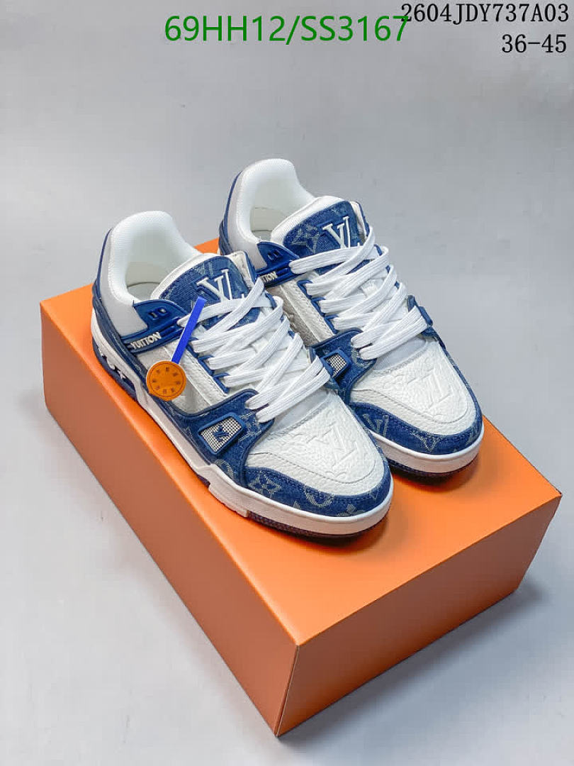 Luxury Shoes-LV Code: SS3167 $: 89.7USD