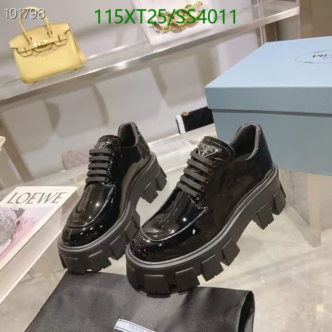 Luxury Shoes-Prada Code: SS4011 $: 149.5USD