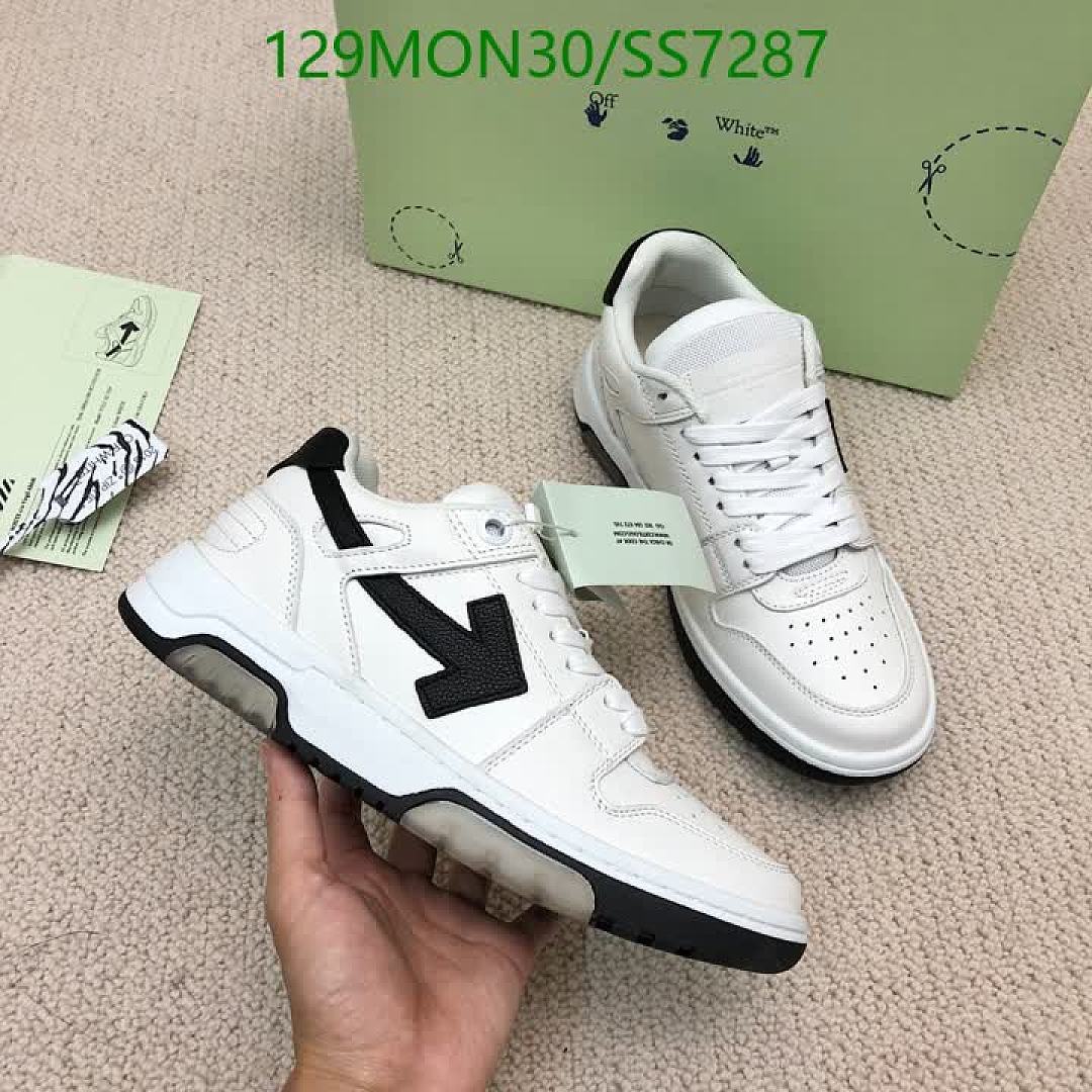 Luxury Shoes-Off-White Code: SS7287 $: 167.7USD