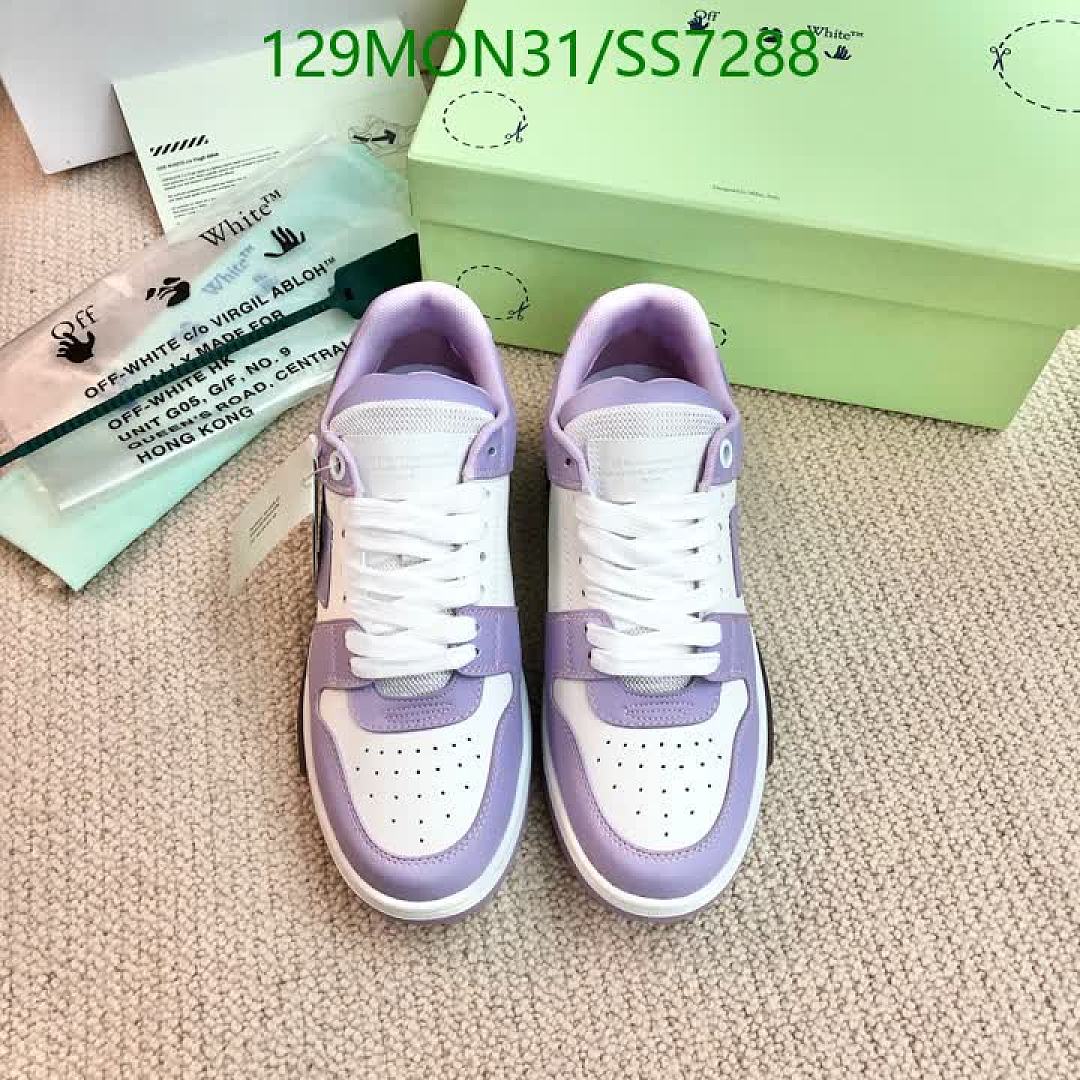 Luxury Shoes-Off-White Code: SS7288 $: 167.7USD